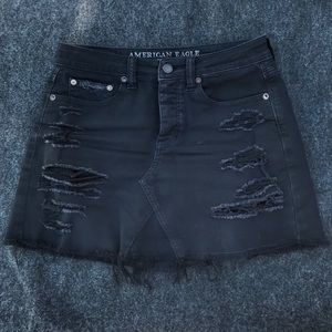 Black American Eagle Skirt